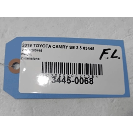 2018-2019 TOYOTA CAMRY FRONT DRIVER SIDE DOOR WINDOW INNER WEATHERSTRIP SEAL OEM