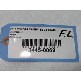 2018-24 TOYOTA CAMRY FRONT LEFT DRIVER SIDE DOOR WINDOW BELT MOLDING CHROME OEM