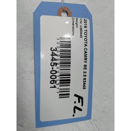 2018-2020 TOYOTA CAMRY FRONT LEFT DRIVER SIDE DOOR SWITCH PANEL TRIM MOLDING OEM