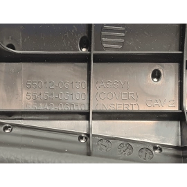 2018-24 TOYOTA CAMRY SE DASH DASHBOARD PASSENGER SIDE TRIM COVER PANEL BLACK OEM