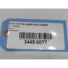 2019 TOYOTA CAMRY LE SE MULTIPLEX FUSE RELAY JUNCTION BLOCK MODULE OEM