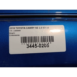 2018-2024 TOYOTA CAMRY REAR LEFT SIDE CLIP BODY QUARTER PANEL 218 BLUE OEM