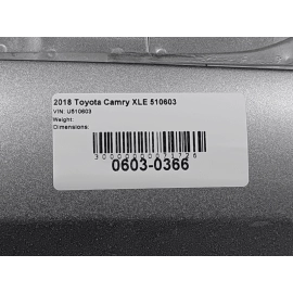 2018-2024 TOYOTA CAMRY REAR QUARTER DRIVER SIDE CLIP BODY PANEL * 1J9 *OEM
