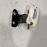 2018-2023 KIA RIO REAR RIGHT PASSENGER SIDE DOOR UPPER HINGE OEM *ABP* BLAC