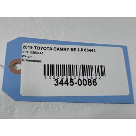 TOYOTA CAMRY REAR ROOF OVERHEAD DOME LIGHT LAMP SWITCH GRAY 2018-2024 OEM