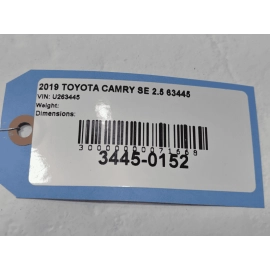 TOYOTA CAMRY 2018-24 DASH DASHBOARD LEFT DRIVER SIDE TRIM COVER PANEL OEM BLACK