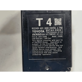 2018 -2024 TOYOTA CAMRY SE KEYLESS KEY ENTRY RECEIVER DOOR CONTROL MODULE OEM