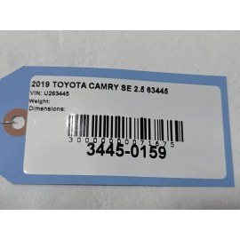 TOYOTA CAMRY FRONT WINDSHIELD LANE DEPARTURE CAMERA MODULE OEM 2019 - 2020