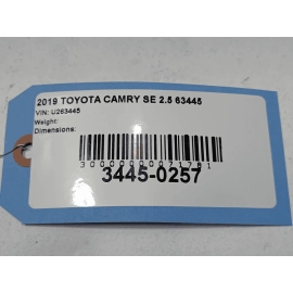 TOYOTA CAMRY FRONT DASH DASHBOARD INSTRUMENT PANEL 2018-2020 OEM