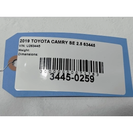 2018-2024 TOYOTA CAMRY TAILGATE TRUNK DECK LID SHELL PANEL BLUE 8T7 OEM