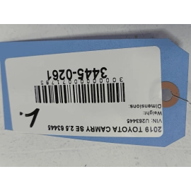 2018-2025 TOYOTA CAMRY SE XSE DRIVER SIDE LOWER BODY SKIRT ROCKER PANEL 8T7 OEM