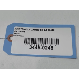 2018-2024 TOYOTA CAMRY 2.5L FWD CENTER EXHAUST SYSTEM INTERMEDIATE PIPE OEM