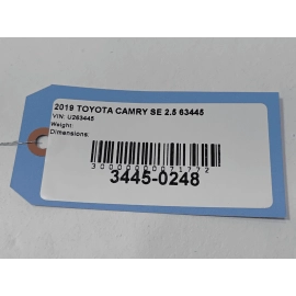 2018-2024 TOYOTA CAMRY 2.5L FWD CENTER EXHAUST SYSTEM INTERMEDIATE PIPE OEM