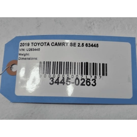 2018-2025 TOYOTA CAMRY TRUNK ALL WEATHER CARGO TRAY FLOOR RUBBER MAT OEM