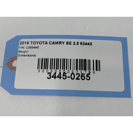 TOYOTA CAMRY 2018-2024 ALL WEATHER INTERIOR FLOOR RUBBER COVER LINER MAT OEM SET