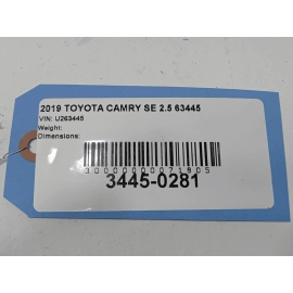 TOYOTA CAMRY FRONT RIGHT PASSENGER SIDE DOOR SHELL PANEL 2018-2024 OEM COLOR 8T7