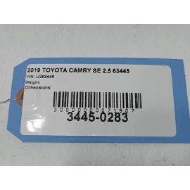 DEFECT! TOYOTA CAMRY REAR DRIVER SIDE DOOR SHELL PANEL 2018-2024 OEM COLOR 8T7