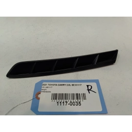 18-24 TOYOTA CAMRY XSE SE REAR BUMPER PASSENGER SIDE EXTENSION MOLDING TRIM OEM