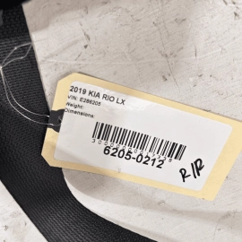 18-23 KIA RIO SEDAN REAR RIGHT PASSENGER SIDE SEAT BELT SEATBELT RETRACTOR 