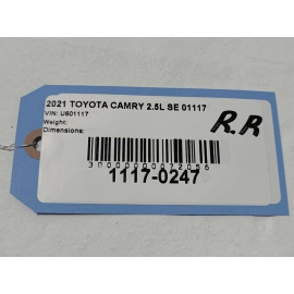 TOYOTA CAMRY REAR RIGHT PASSENGER SIDE DOOR LOCK LATCH ACTUATOR 2018 - 2024 OEM