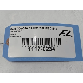 TOYOTA CAMRY FRONT LEFT DRIVER SIDE DOOR WINDOW GLASS 2018 - 2024 OEM