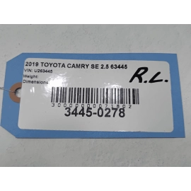 TOYOTA CAMRY REAR LEFT DRIVER SIDE DOOR WIRE WIRING HARNESS 2019 - 2024 OEM