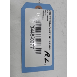 2019 TOYOTA CAMRY REAR LEFT OR RIGHT DOOR AUDIO SPEAKER OEM