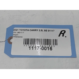 TOYOTA CAMRY 2018-2024 FRONT RIGHT PASSENGER SIDE SUN VISOR SUNVISOR GRAY OEM