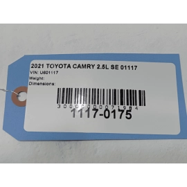 TOYOTA CAMRY 2018-2024 FRONT PASSENGER SIDE FENDER COVER PANEL GRAY 1J9 OEM