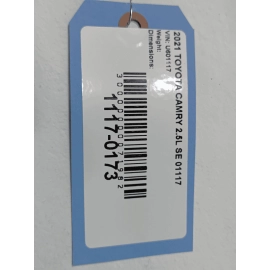 2021-2024 TOYOTA CAMRY FRONT DASH DASHBOARD INSTRUMENT PANEL BLACK W/O HEAD OEM