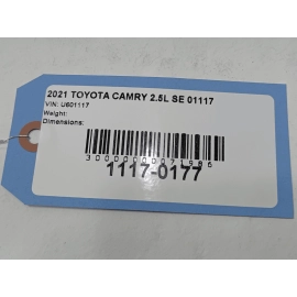 TOYOTA CAMRY 2018-24 RADIATOR CORE SUPPORT LOWER BAR & AIR GUIDE BAFFLE OEM 1J9