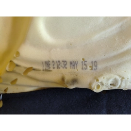 2019 TOYOTA CAMRY REAR SEAT LOWER BOTTOM CUSHION PAD SOFTEX BLACK OEM