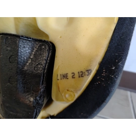 2019 TOYOTA CAMRY REAR SEAT LOWER BOTTOM CUSHION PAD SOFTEX BLACK OEM