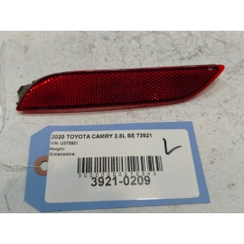 2018-2025 TOYOTA CAMRY REAR DRIVER SIDE BUMPER REFLECTOR MARKER LIGHT LAMP OEM