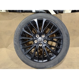 2018-2020 Toyota Camry Alloy Wheel Rim 18x8J w/Tire 235/45 R18 Black OEM