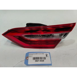 2018-2020 Toyota Camry Rear Right Passenger Side Inner Taillight Light Lamp OEM