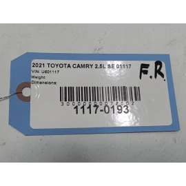 2018 - 2024 TOYOTA CAMRY FWD 2.5L FRONT PASSENGER SIDE AXLE SHAFT HALFSHAFT OEM