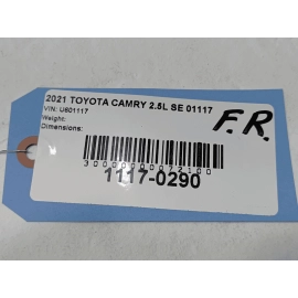 TOYOTA CAMRY FRONT PASSENGER SIDE BUMPER REINFORCEMENT SUPPORT BRACKET 18-24 OEM