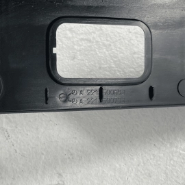 2007-13 Mercedes W221 S400 S550 Trunk Lid Lock Latch Trim Cover Handle Blac
