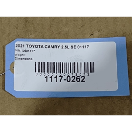 2018-2024 TOYOTA CAMRY SE 2.5L FWD EXHAUST SYSTEM REAR MUFFLER DUAL TIP OEM