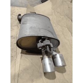 2018-2024 TOYOTA CAMRY SE 2.5L FWD EXHAUST SYSTEM REAR MUFFLER DUAL TIP OEM