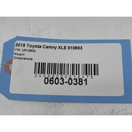 Toyota Camry 2018-2024 2.5L Power Brake Booster Vacuum Pump OEM