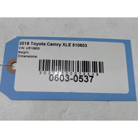 18-2024 Toyota Camry 2.5L Radiator Water Coolant By-Pass Hose Tube Pipe Line OEM
