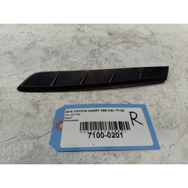 18-24 Toyota Camry SE XSE Rear Passenger Side Bumper Extension Molding Trim OEM
