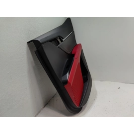 18 TOYOTA CAMRY REAR PASSENGER SIDE INTERIOR DOOR PANEL TRIM COVER RED *LB30*OEM