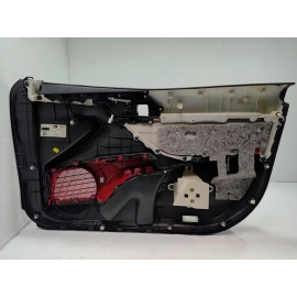 2018 TOYOTA CAMRY FRONT LEFT DRIVER SIDE DOOR TRIM PANEL RED OEM