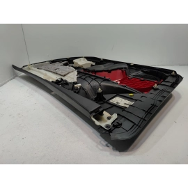 2018 TOYOTA CAMRY FRONT LEFT DRIVER SIDE DOOR TRIM PANEL RED OEM