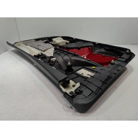 2018 TOYOTA CAMRY FRONT LEFT DRIVER SIDE DOOR TRIM PANEL RED OEM