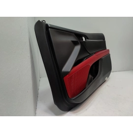 2018 TOYOTA CAMRY FRONT RIGHT PASSENGER SIDE DOOR TRIM PANEL RED OEM