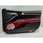 2018 TOYOTA CAMRY FRONT RIGHT PASSENGER SIDE DOOR TRIM PANEL RED OEM